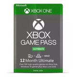 Xbox Game Pass Ultimate 12 Meses Xbox One Series xs código